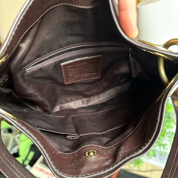 Coach Ashley Y2K Leather Purse Hippie Shoulder Bag | F17605 | Great Condition - Picture 6 of 8